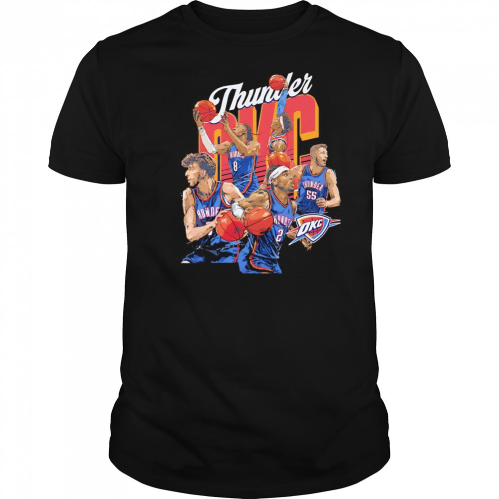 Oklahoma City Thunder Starting 5 shirt