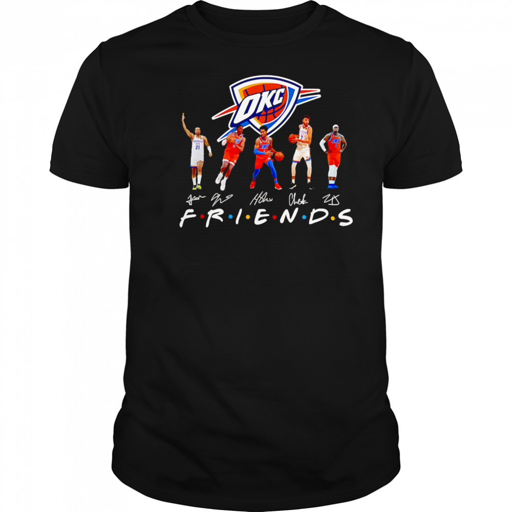 Oklahoma City Thunder x Friends Special shirt
