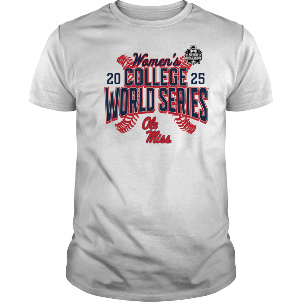 Ole Miss Rebels 2025 NCAA Softball Women’s College World Series Cut Off shirt