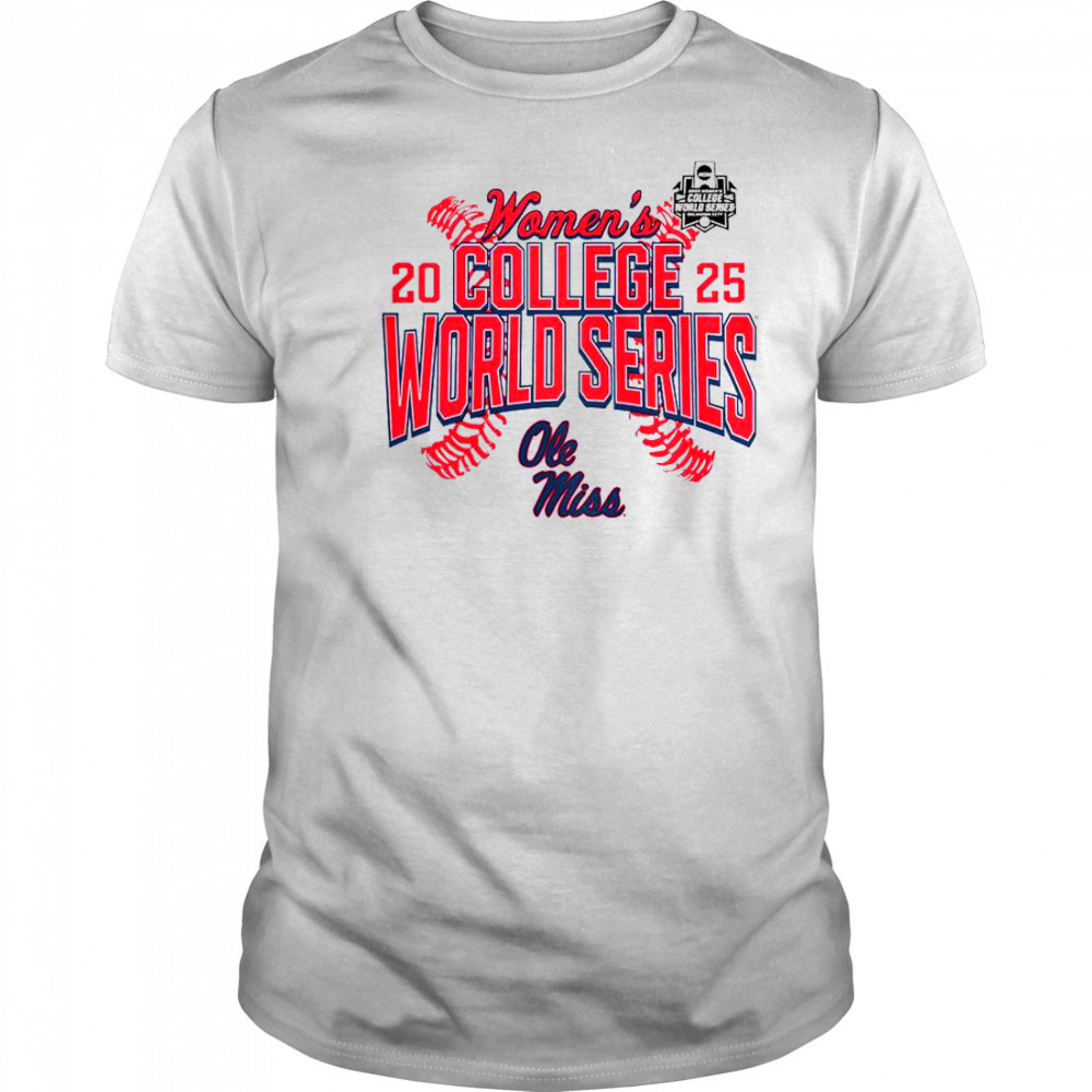 Ole Miss Rebels 2025 NCAA Softball Women’s College World Series T-Shirt