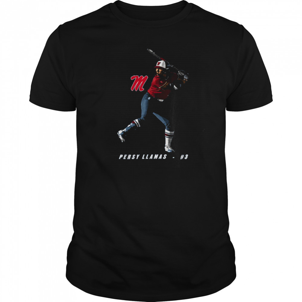Ole Miss Rebels Persy Llamas #3 T Shirt