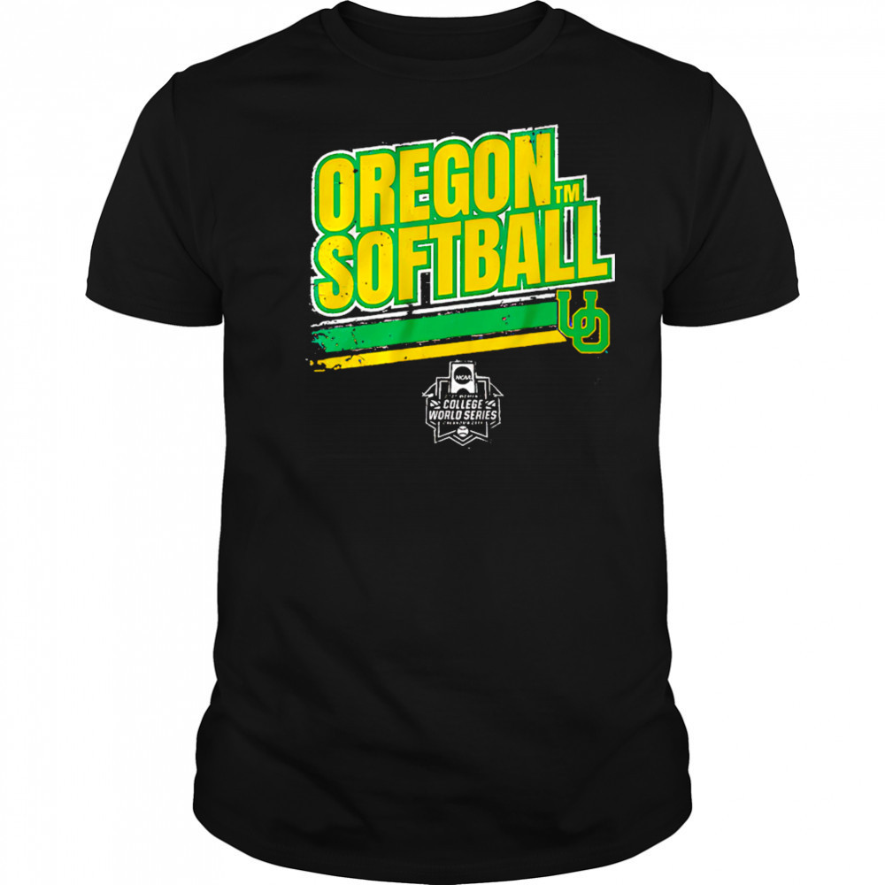 Oregon Softball Women’s College World Series Stripe shirt