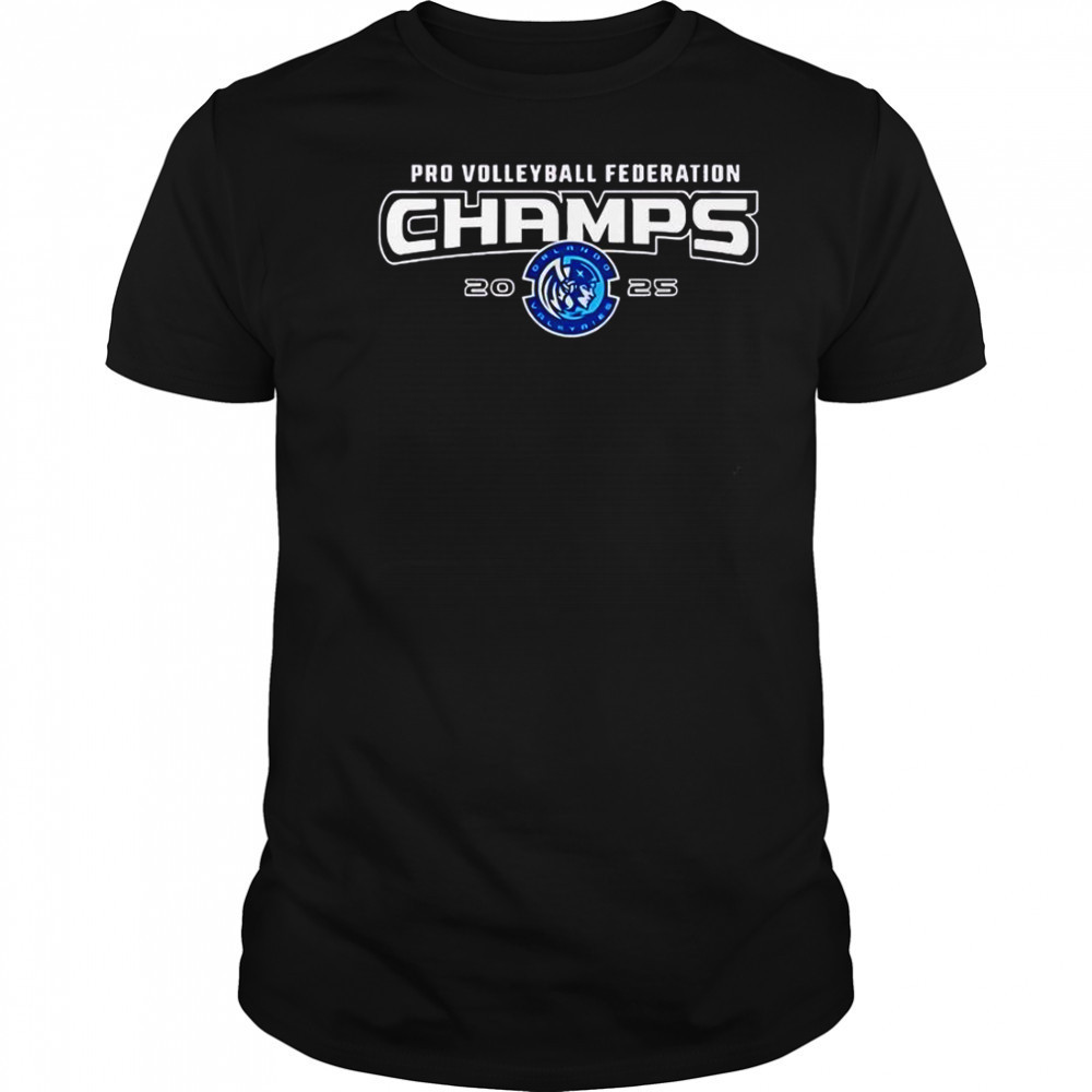 Orlando Valkyries 2025 Pro Volleyball Federation Champions T-Shirt