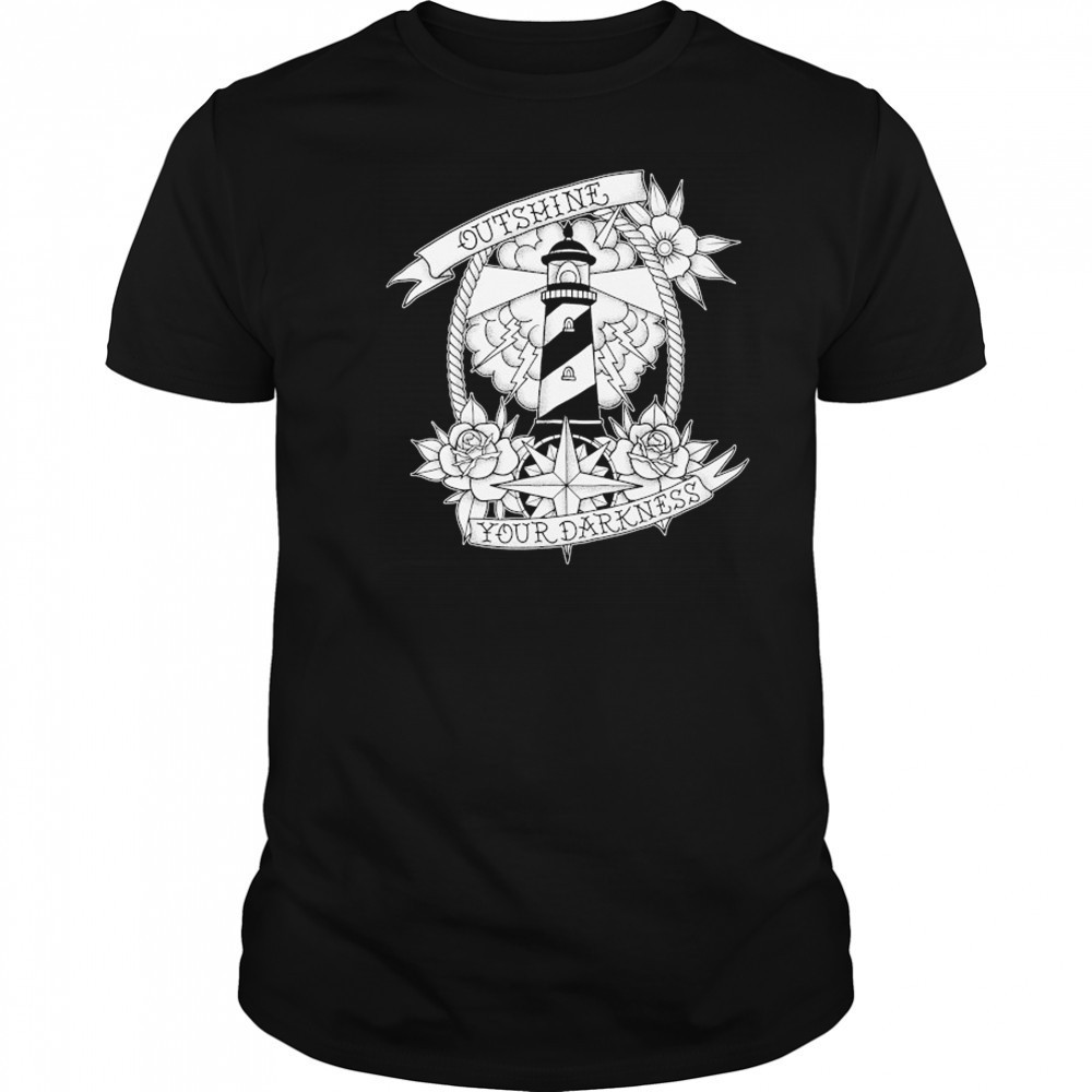 Outshine Your Darkness Rose T-shirt