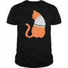 Palestinian Catfiyyeh Orange Cat T-Shirt