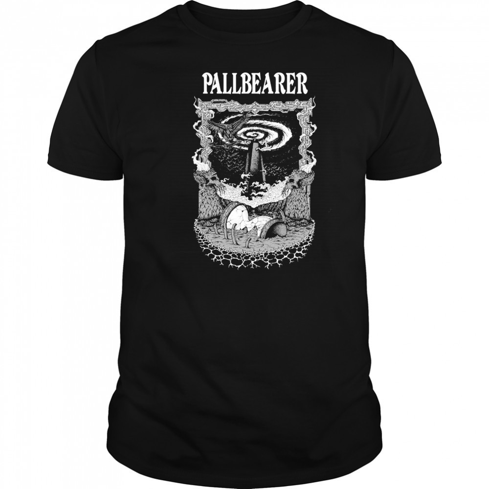 Pallbearer Silver Wings Hourglass T-shirt