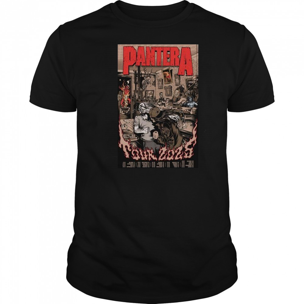 Pantera Tour 2025 T-shirt
