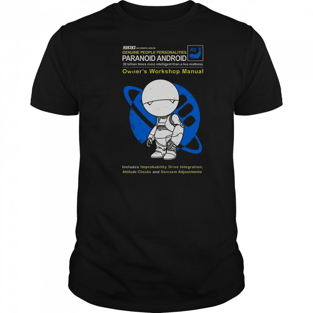 Paranoid Android Owner’s Workshop Manual T-Shirt
