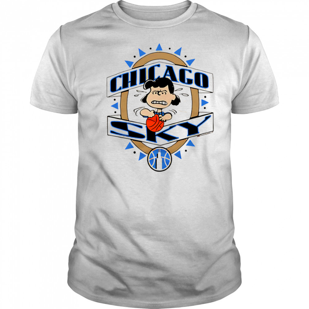 Peanuts Lucy x Chicago Sky shirt