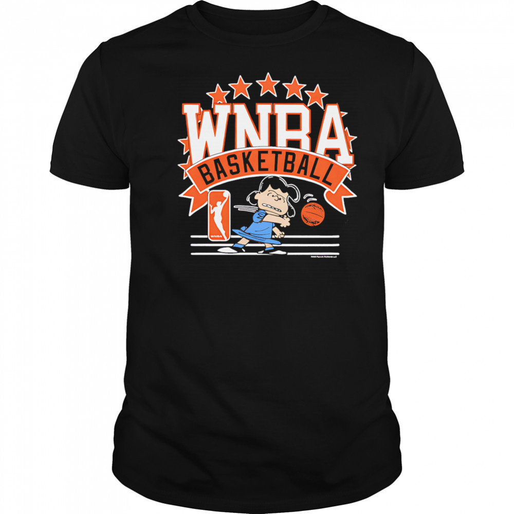 Peanuts Lucy x WNBA shirt