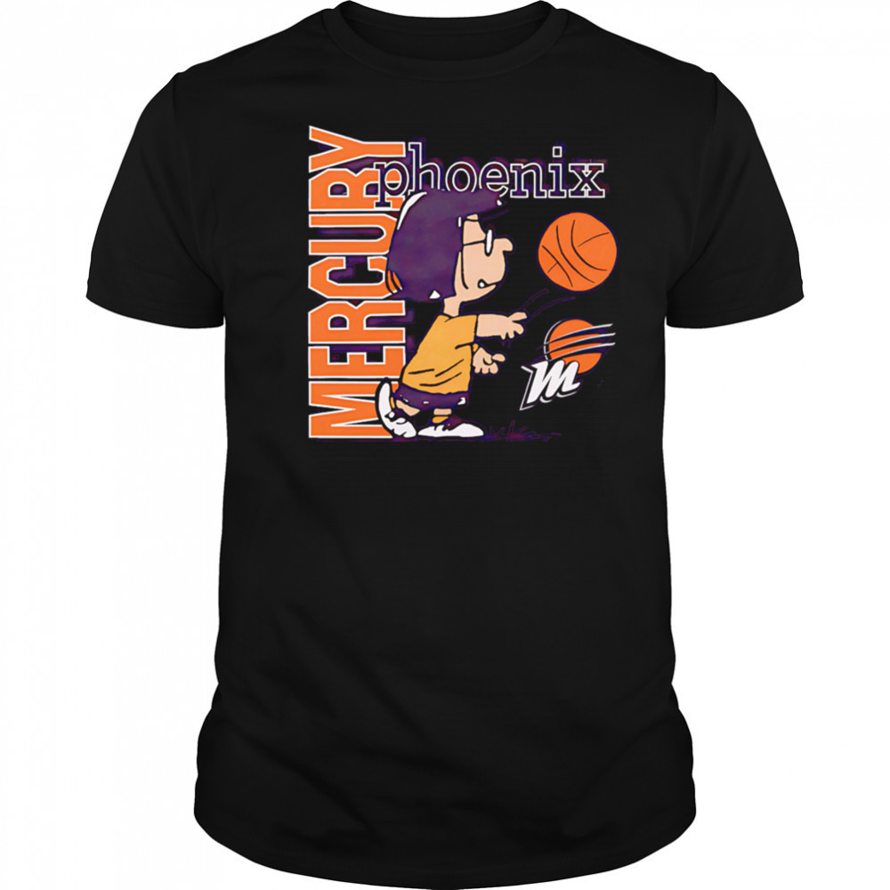 Peanuts Marcie x Phoenix Mercury shirt