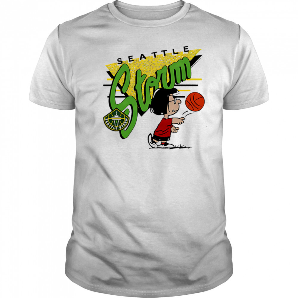 Peanuts Marcie x Seattle Storm shirt