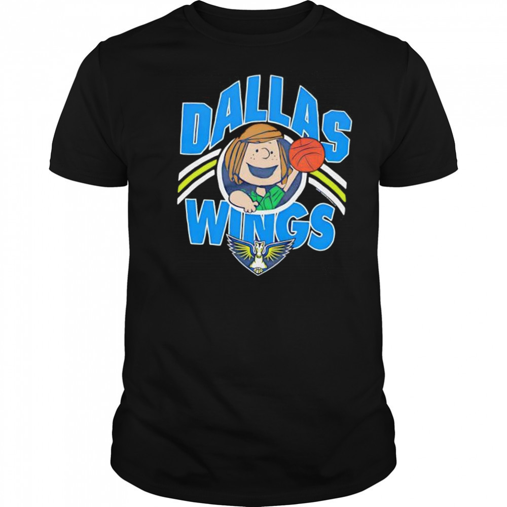 Peanuts Peppermint Patty x Dallas Wings shirt