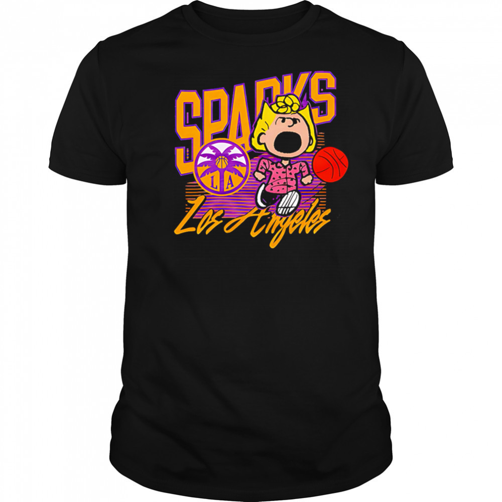 Peanuts Sally x Los Angeles Sparks shirt