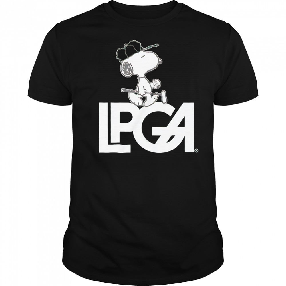 Peanuts x LPGA Snoopy shirt