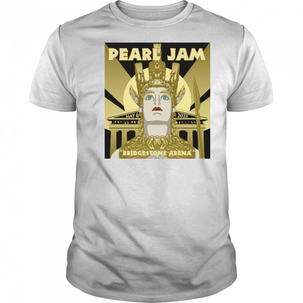 Pearl Jam At Bridgestone Arena May 6 2025 Dark Matter Tour With Teen Jesus And The Jean Teasers Event t-shirt