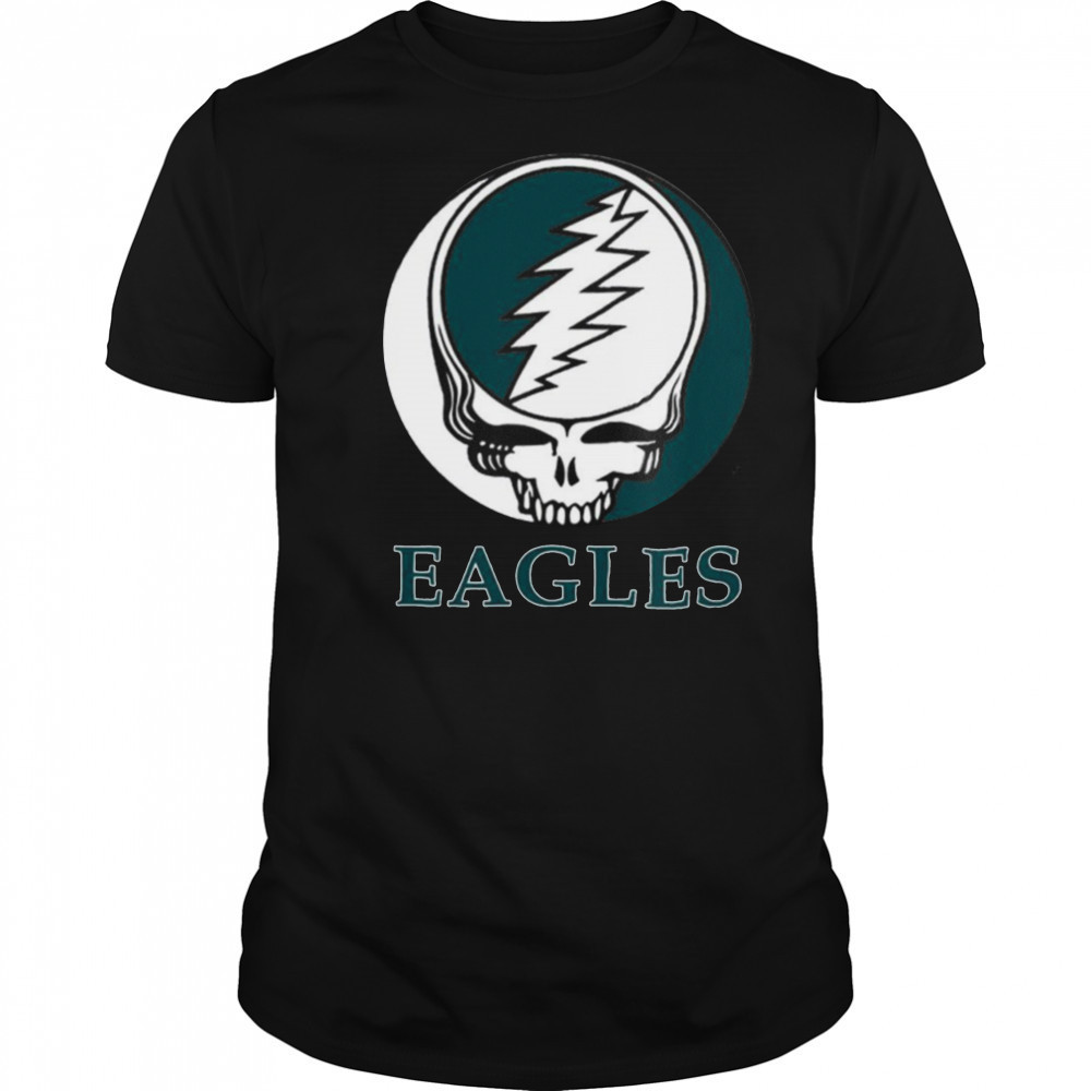Philadelphia Eagles Grateful Dead logo shirt