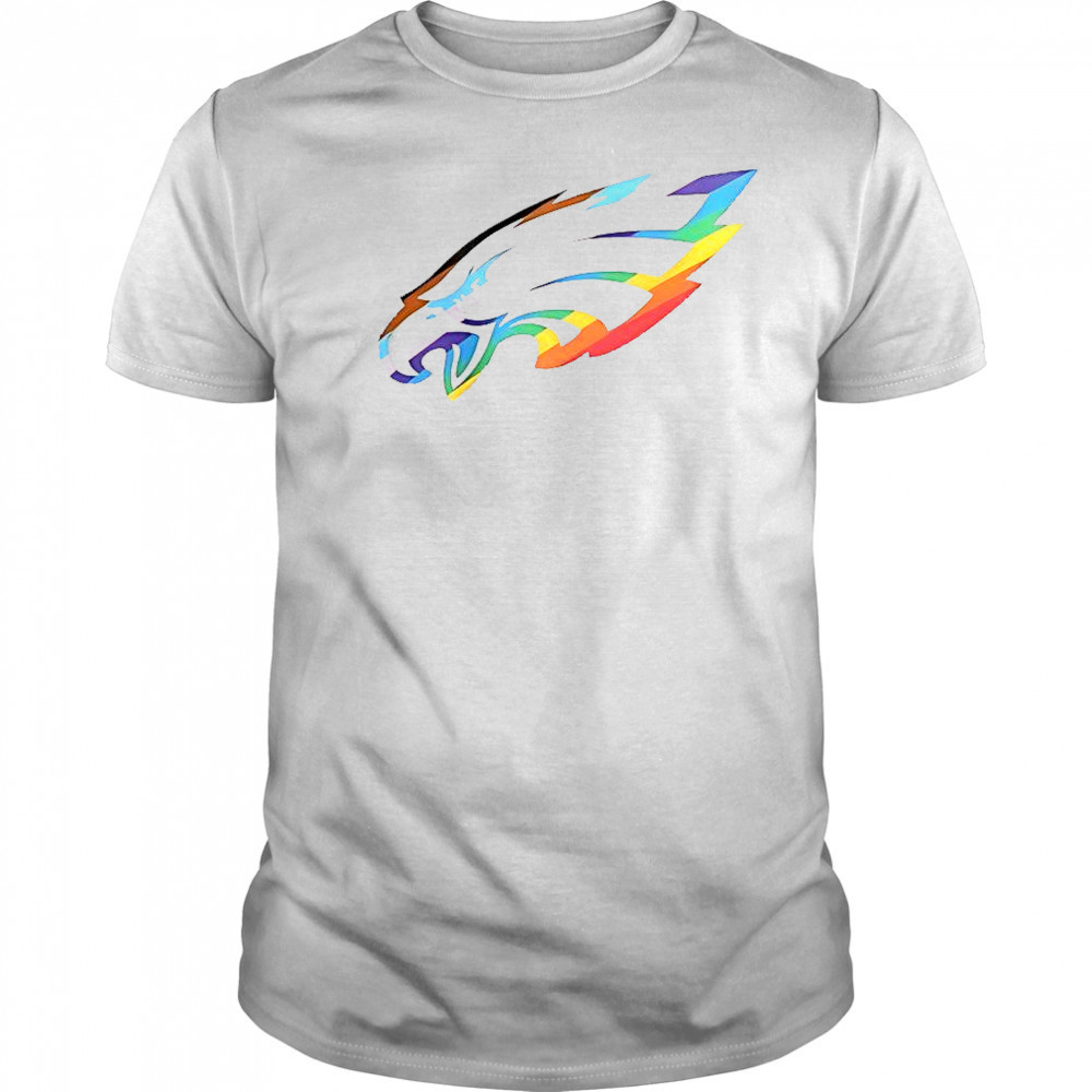 Philadelphia Eagles Logo Pride T-Shirt