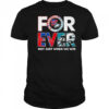 Philadelphia Eagles X Philadelphia Phillies Forever Not Just When We Win Logo 2025 T-Shirt