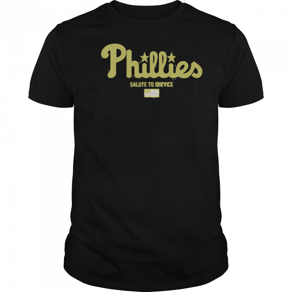 Philadelphia Phillies Salute to service flag Army Camo shirt