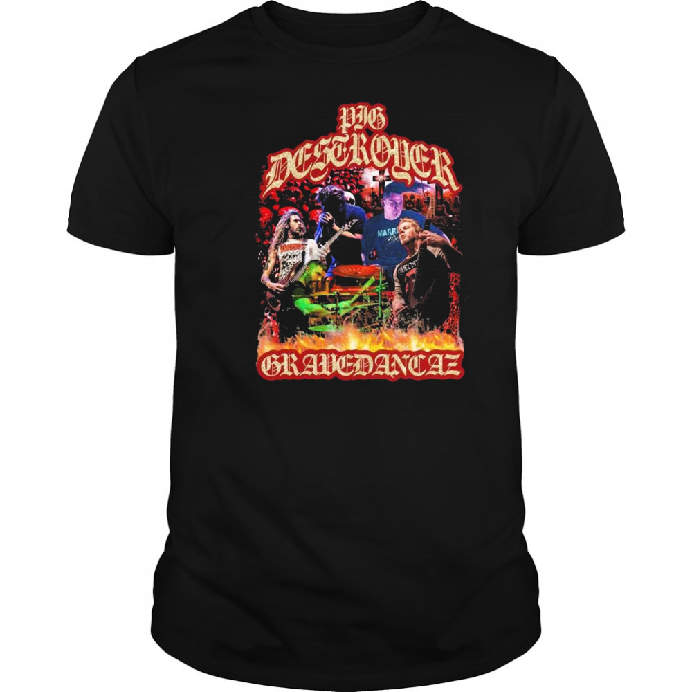 Pig Destroyer – Gravedancaz Graphic 2025 t-shirt