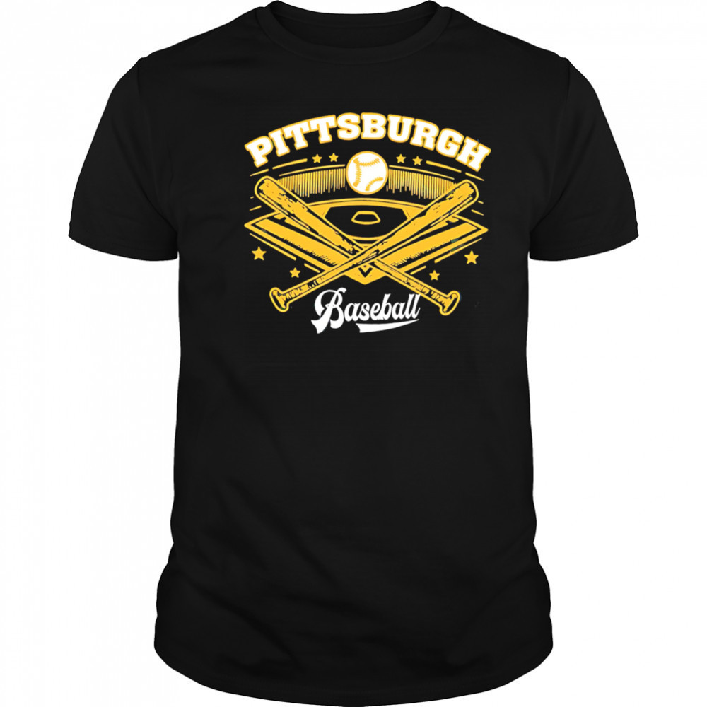 Pittsburgh Baseball vintage style 90s shirt