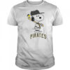Pittsburgh Pirates Snoopy Baseball funny cartoon shirt