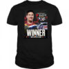 Poster Congratulate Joey Logano Winner NASCAR Cup Series Texas Motor Speedway Wurth 400 t-shirt
