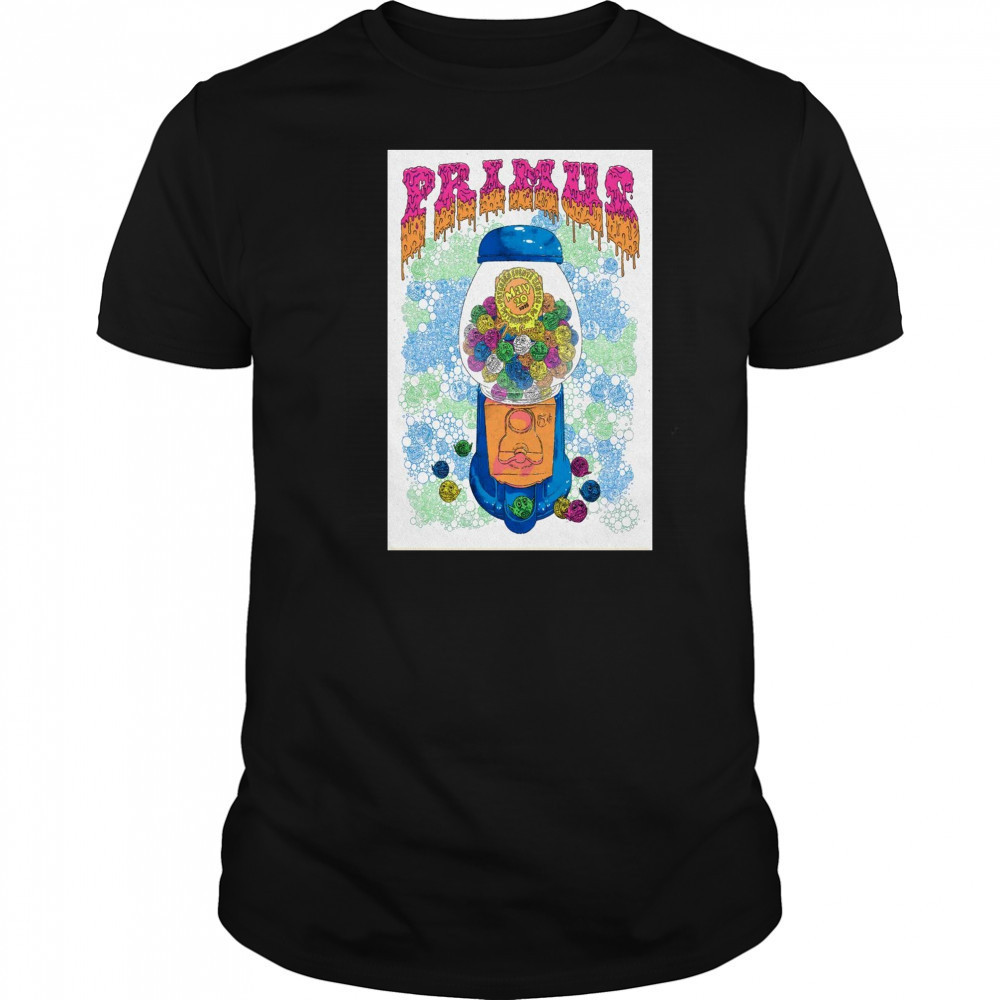 Poster Primus Petersen Events Center Pittsburgh PA May 20 2025 Tour t-shirt