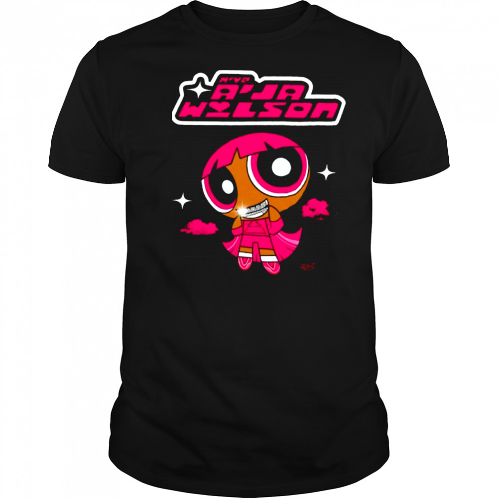 Powerpuff Girls A’ja Wilson MVP shirt
