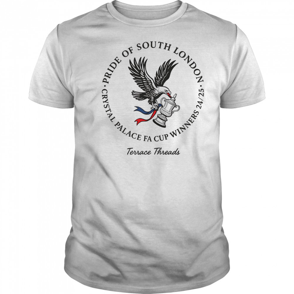 Pride of South London Crystal Palace FA Cup winners 24 25 shirt