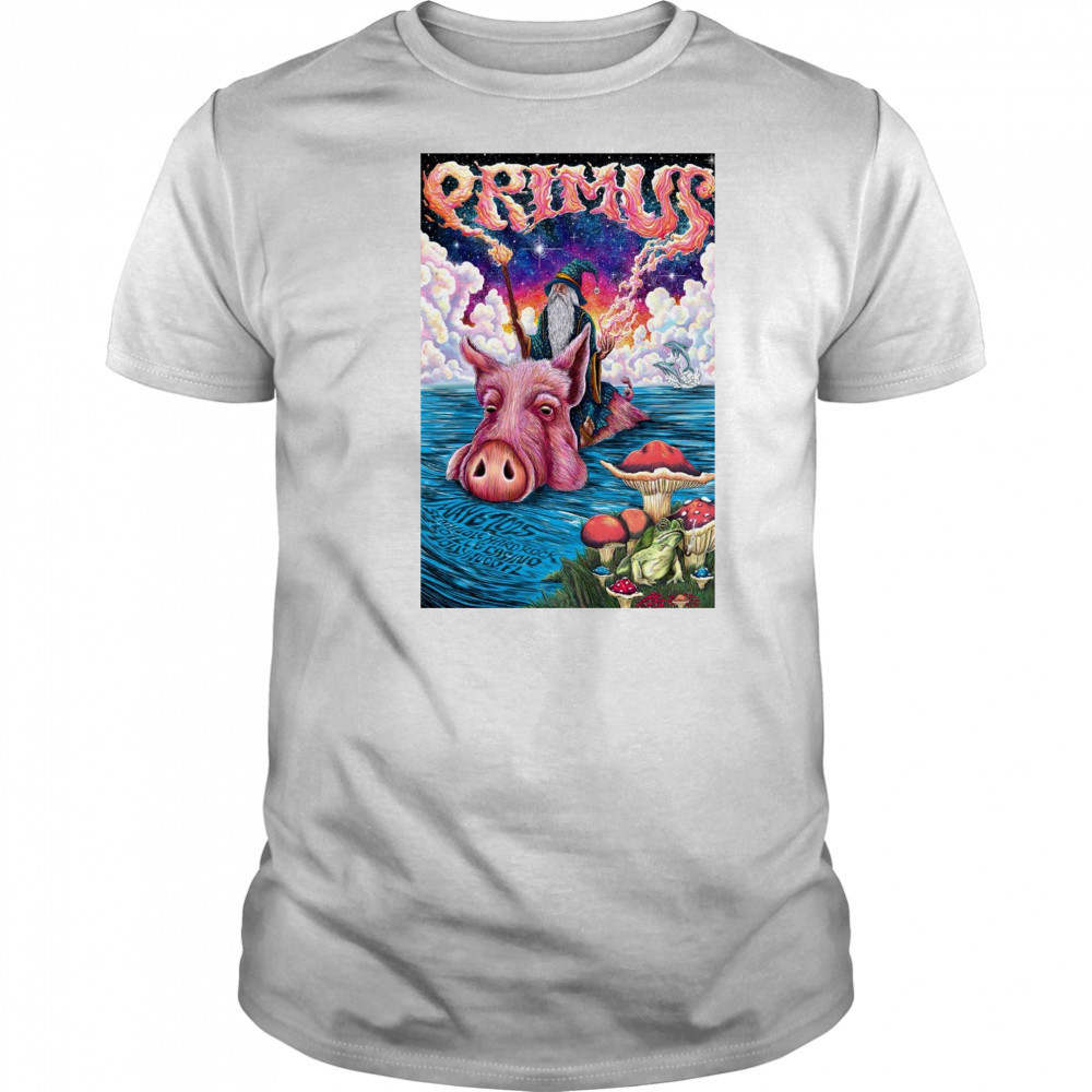 Primus Hard Rock Live May 6 2025 Hollywood Florida Tour t-shirt