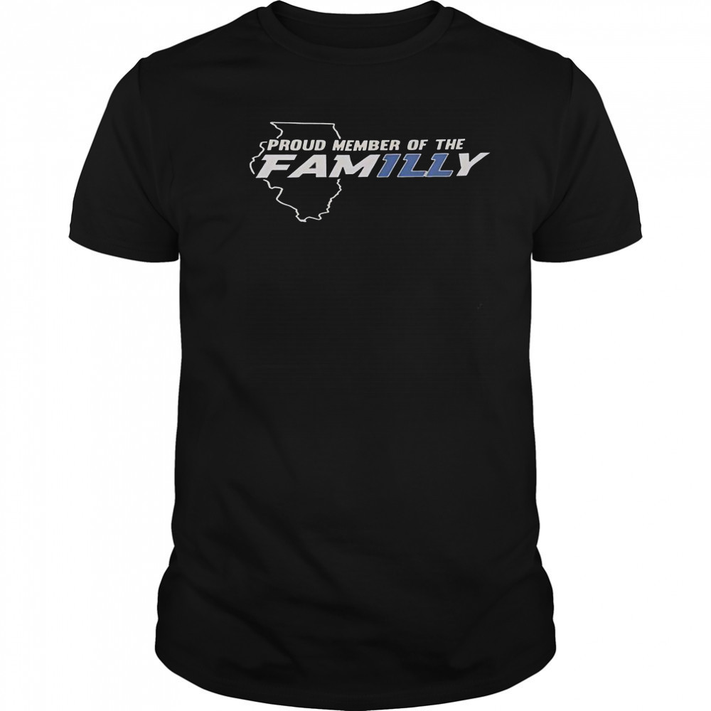 Proud Member Of The Familly Illinois Fighting Illini T-Shirt