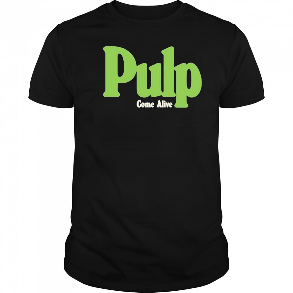 Pulp Come Alive Black shirt