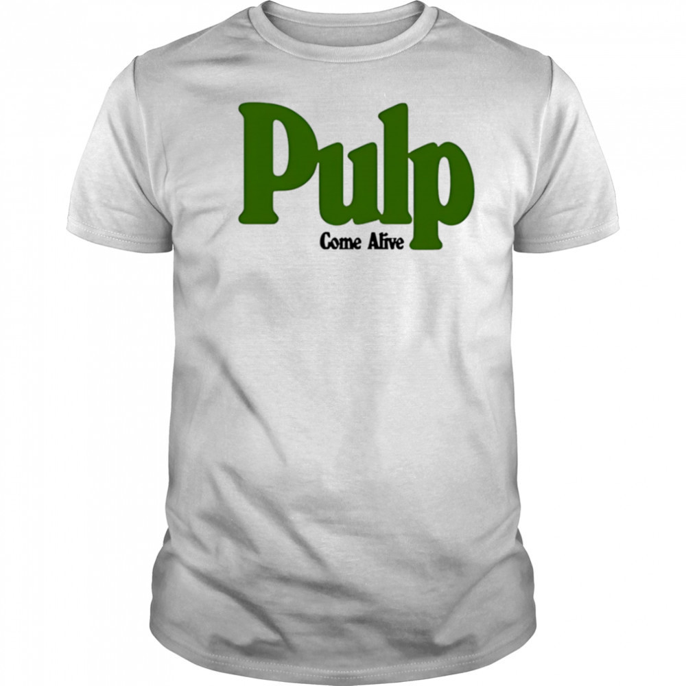 Pulp come alive ecru shirt