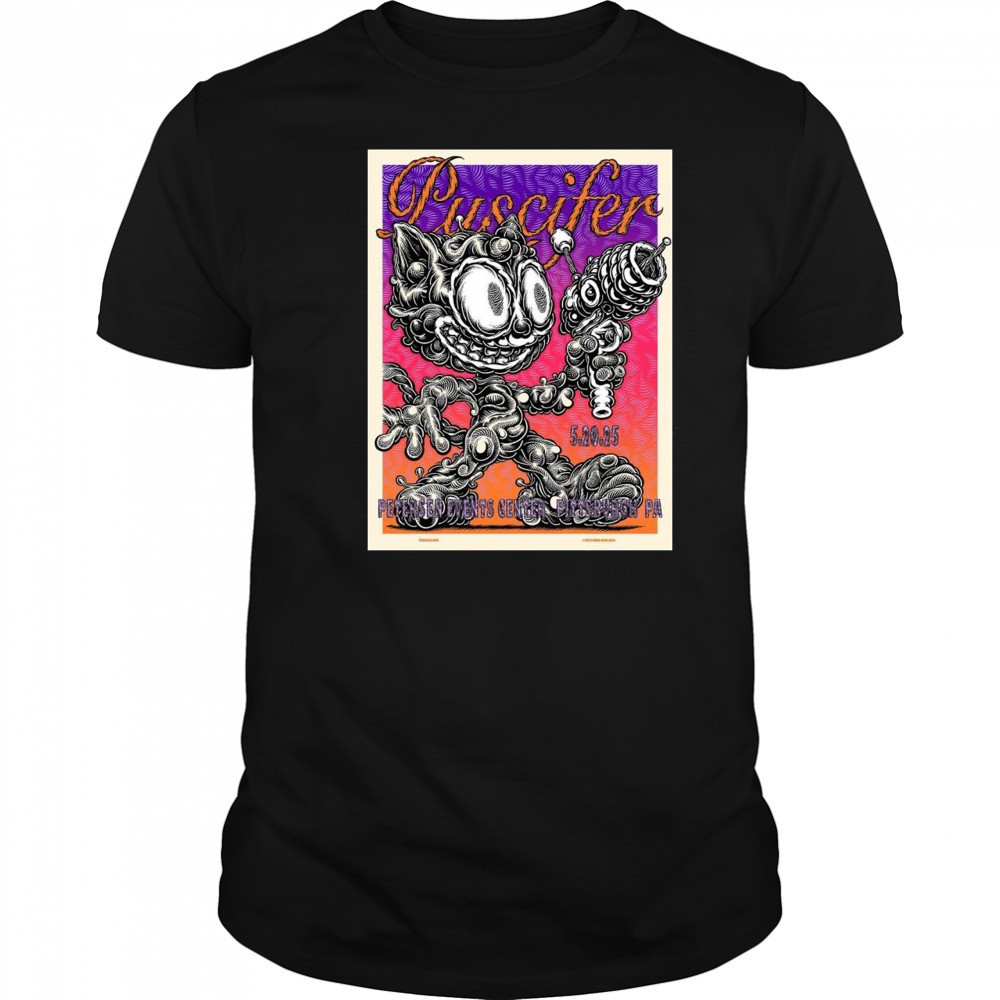 Puscifer Sessanta V2.0 Pittsburgh PA 2025 Event Poster At Petersen Events Center On May 20 2025 Shirt