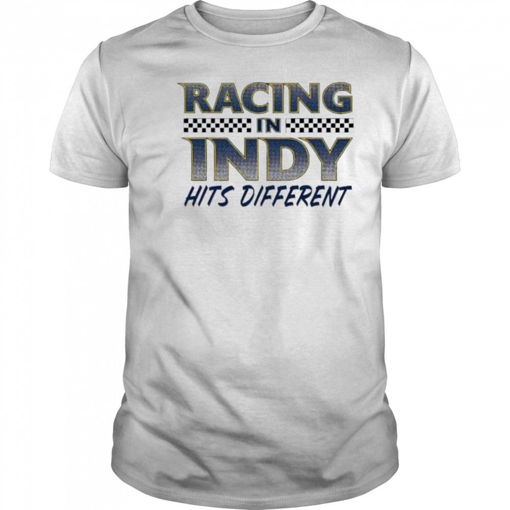 Racing in Indy hits different Indiana Pacers basketball shirt