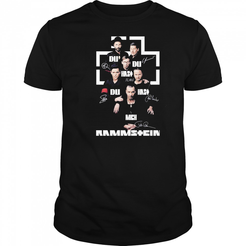 Rammstein Photo Signatures 2025 T-Shirt