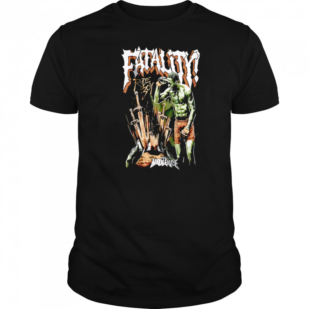 Randy Brown Rudeboy Fatality Graphic shirt