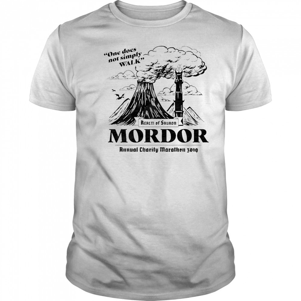 Rcm of Sauron Mordor One Does Not Simply Walk shirt