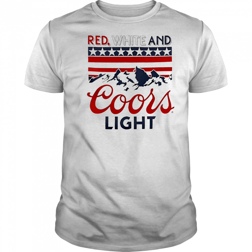 Red White And Coors Light shirt
