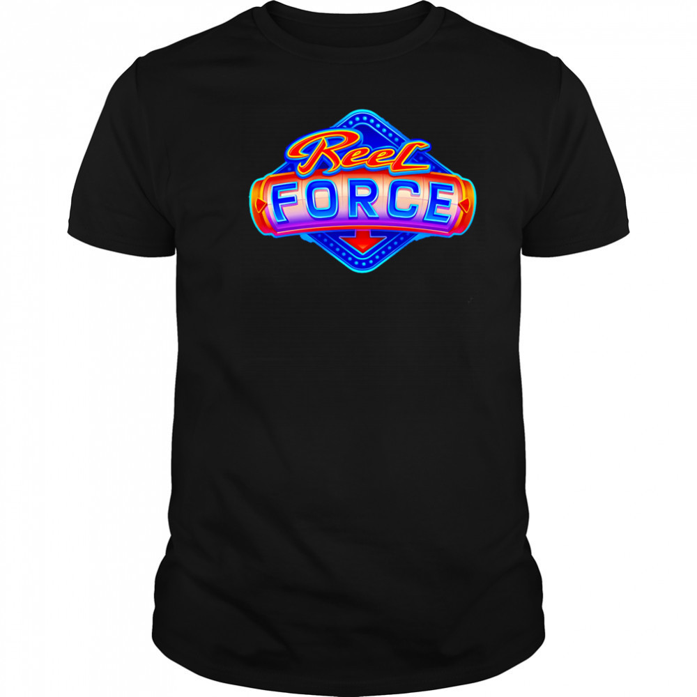 Reel Force game logo shirt
