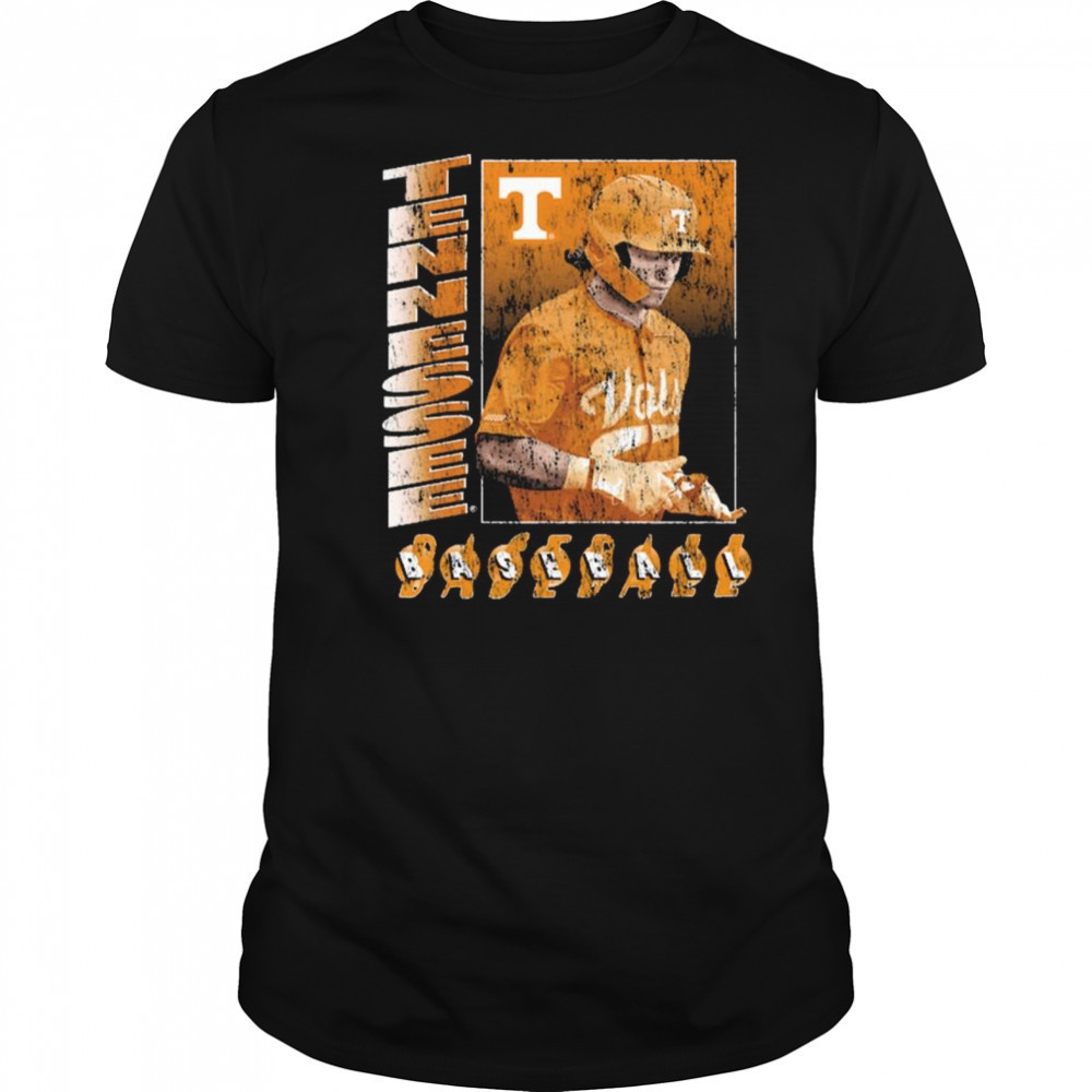 Reese Chapman Box Tennessee Vols Baseball NCAA Division I 2025 Vintage t-shirt