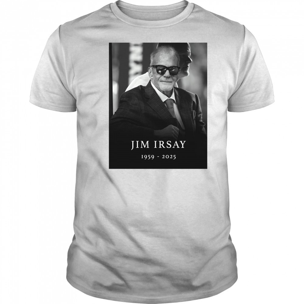 RIP Jim Irsay 1959-2025 NFL t-shirt