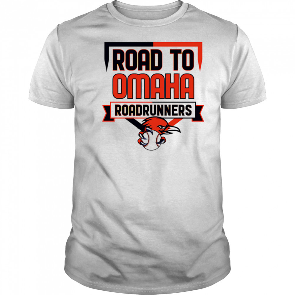 Road To Omaha Roadrunners baseball shirt