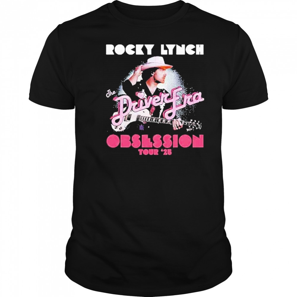 Rocky Lynch The Driver Era Obsession World Tour 2025 With Vale shirt