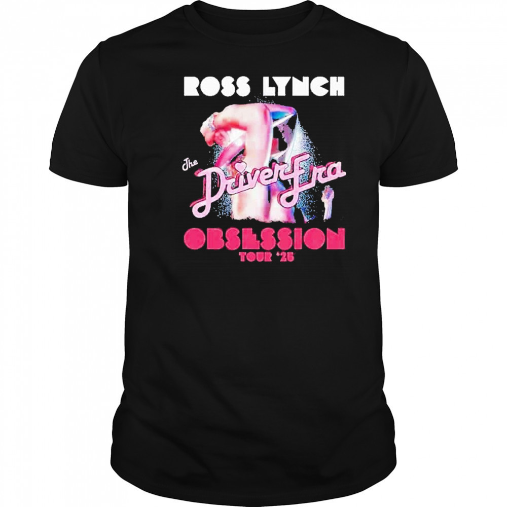 Ross Lynch The Driver Era Obsession World Tour 2025 With Vale shirt
