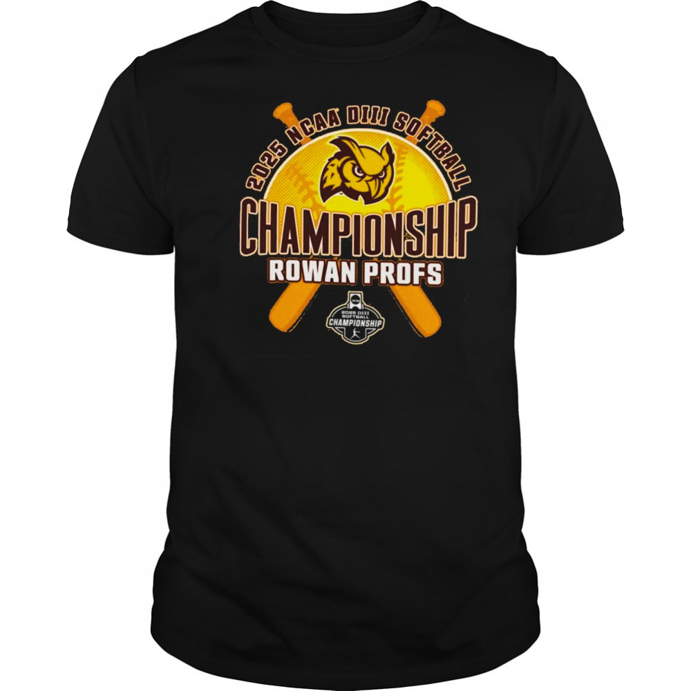 Rowan Profs 2025 NCAA DIII Softball Championship T-Shirt