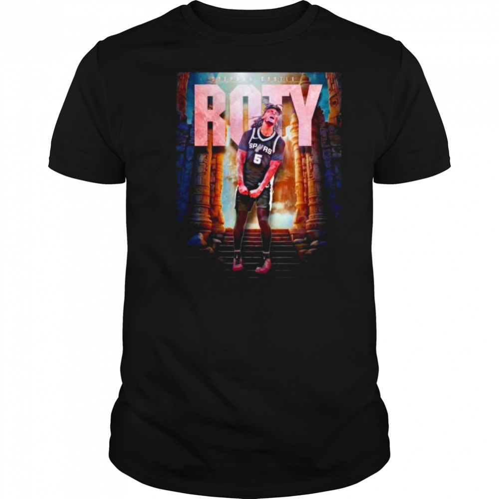 San Antonio Spurs Stephon Castle ROTY shirt