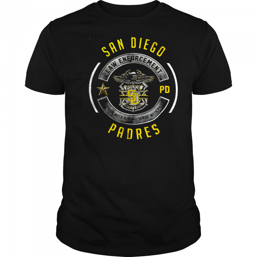 San Diego Padres Law Enforcement 2025 shirt